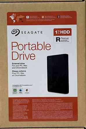Зовнішній диск STX Seagate Portable Drive — 1TB, Rescue, Новий Київ