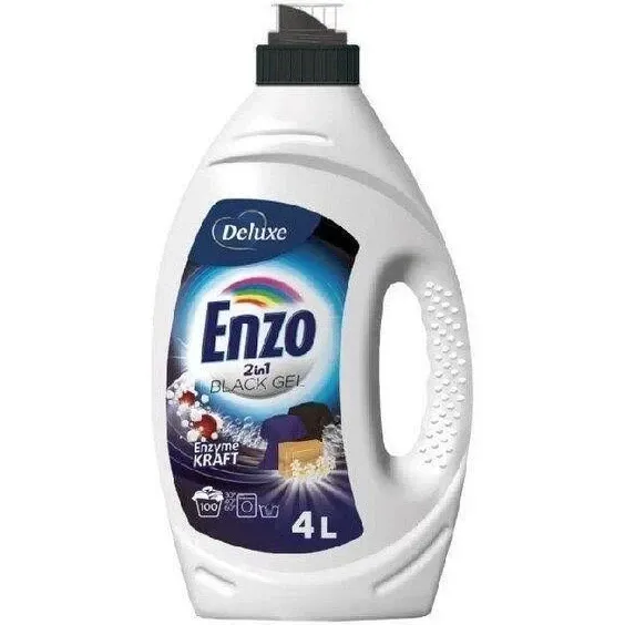 Deluxe Enzo 2w1 Гель для стирки Black zel do pran (ЧЕРНЫЙ) 4л Львов - изображение 1