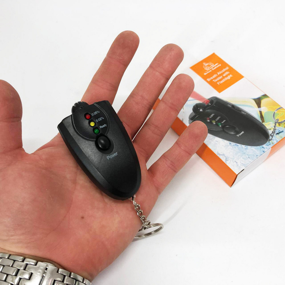 Алкогольний тестер з цифровим дисплеєм 2, Алкотестер з підсвічуванням, Компактний цифровий алкотестер ZB-36 Львів - фото 10