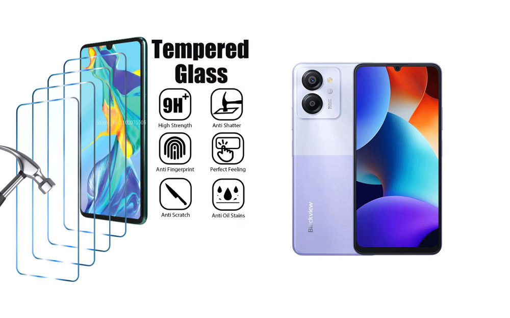 Захисне скло ArmorGlass для Blackview Color 8 – стійке до подряпин та ударів Київ - фото 1
