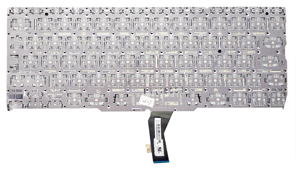 Клавиатура для ноутбука Apple MacBook Air 2011+ (A1370) с подсветкой (Light) Black, (Original), (No Frame), RU (вертикальный энтер) Вінниця - фото 3