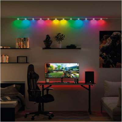 Світильник EMOS ZIW154R 4шт. 85см, 7 Вт, RGBIC+CCT, WIFI (ZIW154R) Вінниця - фото 3