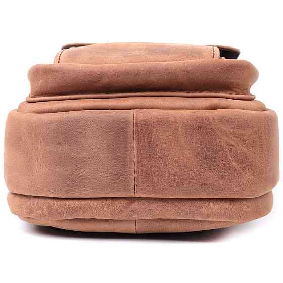 Вінтажна сумка для чоловіків з натуральної шкіри Коричневий (Vintage) Київ