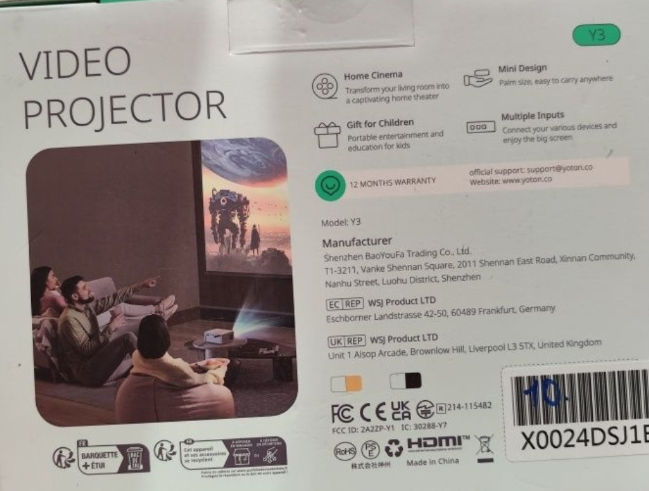Новый проектор Yoton. Харьков - изображение 7