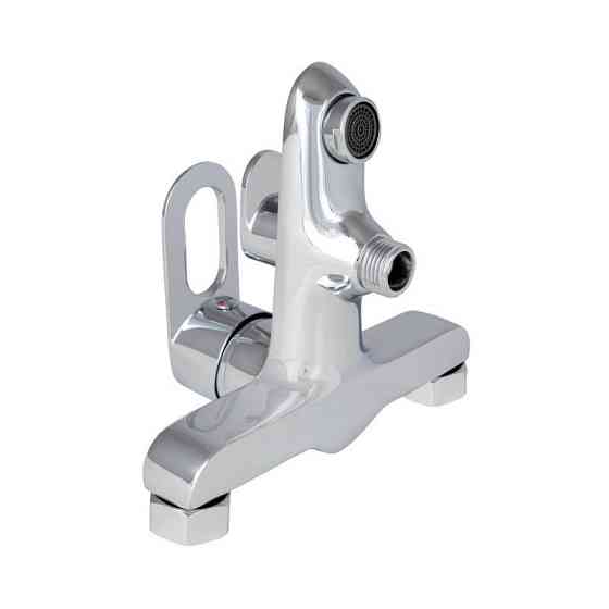 Змішувач для ванни Lidz Latwa 006 з душовим гарнітуром хром Київ