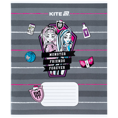 Тетрадь Kite Monster High, 12 листов, косая линия (MH25-235) Винница - изображение 2