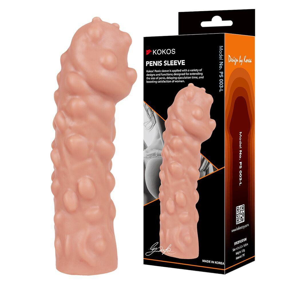 Насадка на член Kokos Penis Sleeve PS 003 L Sex Aura Київ - фото 1