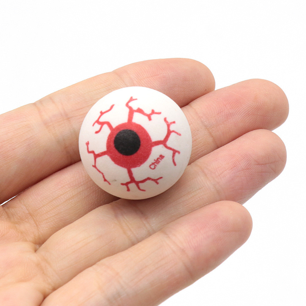 Искусственные глаза на Хэллоуин декор 6 штук 32 мм разноцветный Киев - изображение 4