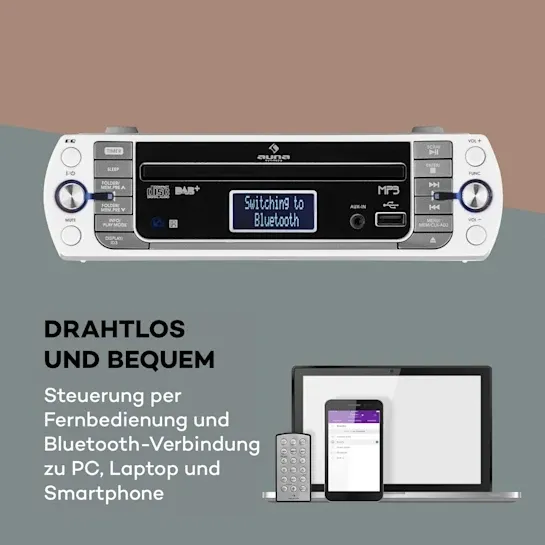 Кухонная магнитола приемник Auna KR-400 CD Bluetooth из Германии Днепр - изображение 10