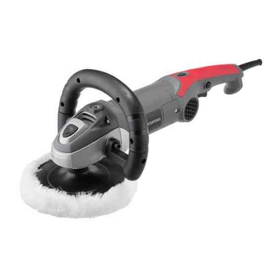 Машина для полірування кузова  INTERTOOL 1,4 кВт, 1000-3000 об/хв, 180 мм - з плавним регулюванням швидкості Львів