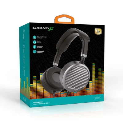 Наушники Grand-X EH-86G Grey (EH-86G) Винница - изображение 2