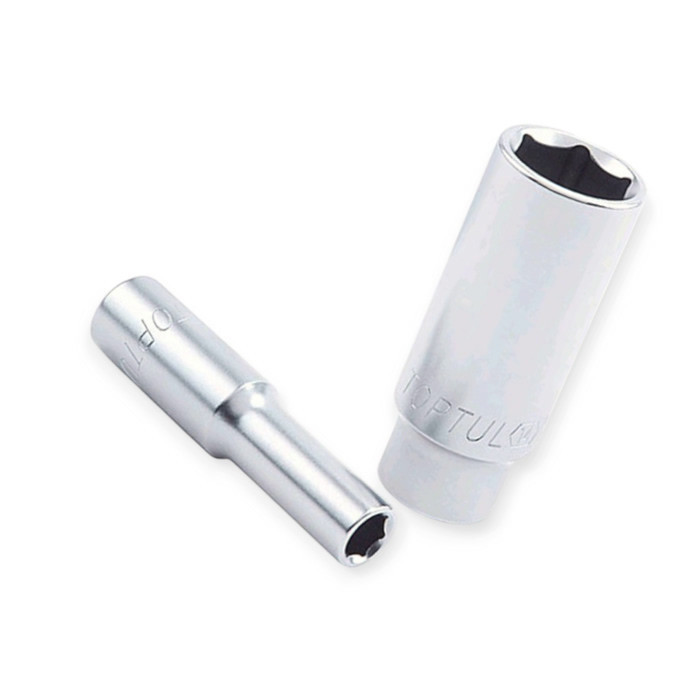 Головка торцевая шестигранная удлиненная 1/2 32мм CrV Мукачево - изображение 1