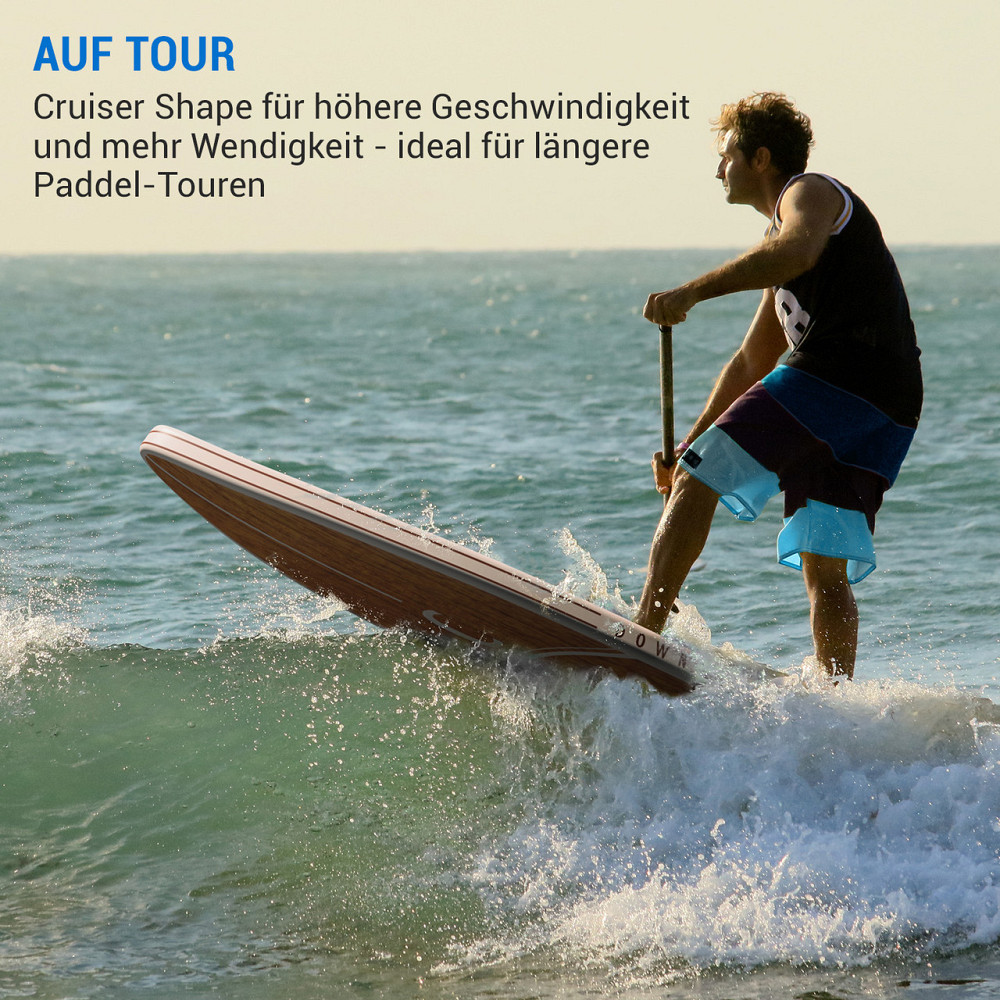 Повний комплект надувної дошки для весла Downwind Cruiser 10,8 330x77x15 см M — 330x10x77 см (Німеччина, читати Рівне - фото 6