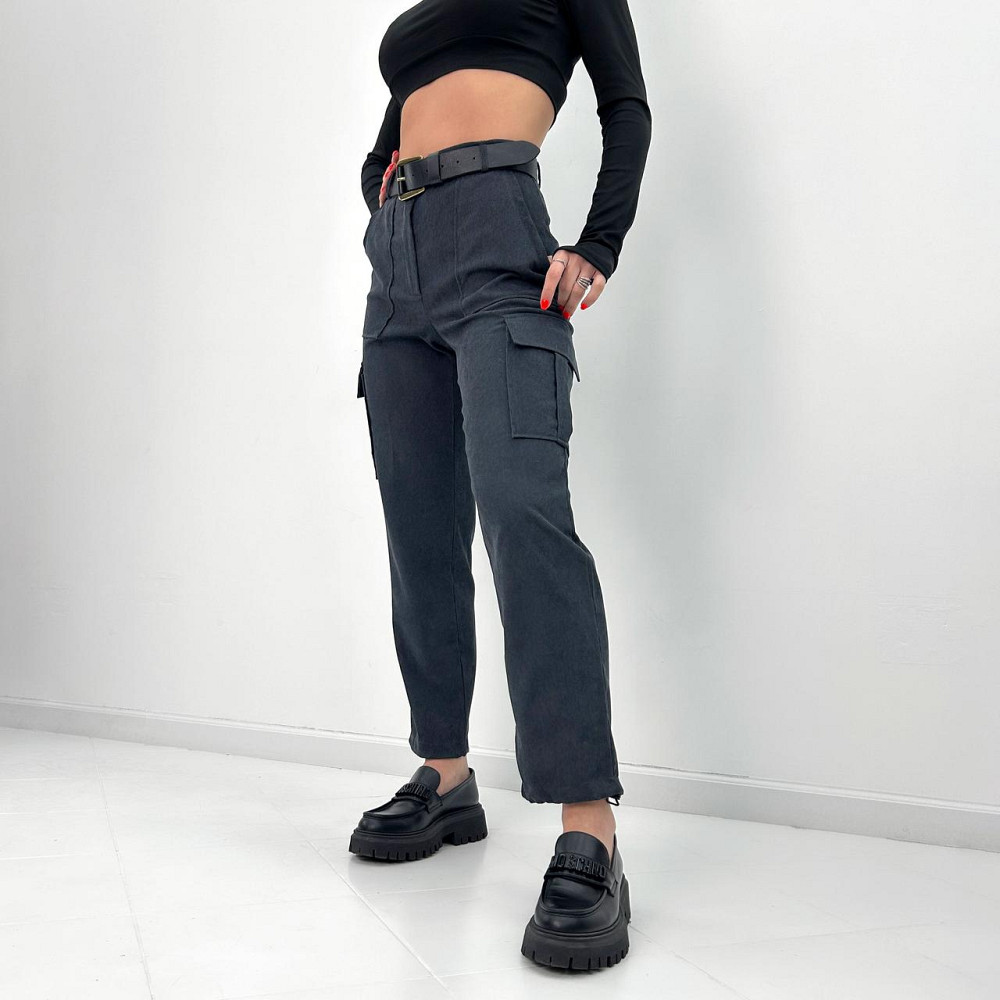 Женские вельветовые брюки карго Urbanа Киев - изображение 7