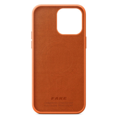 Чохол до мобільного телефона Armorstandart FAKE Leather Case Apple iPhone 14 Pro Max Golden Brown (ARM64463) Вінниця - фото 2
