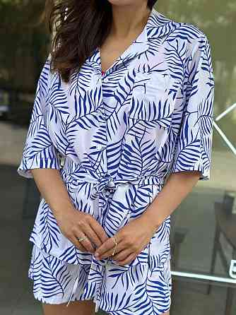 Костюм жіночий літній штапель-шовк Білий XS-S Харків