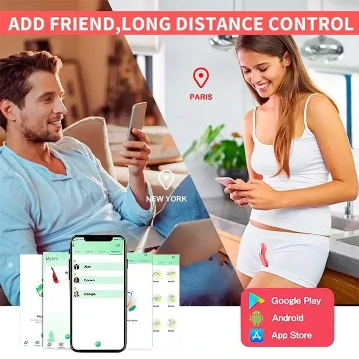 Смарт-вібратор у трусики Love Spouse Tongue — Смарт вібратори Вінниця - фото 4