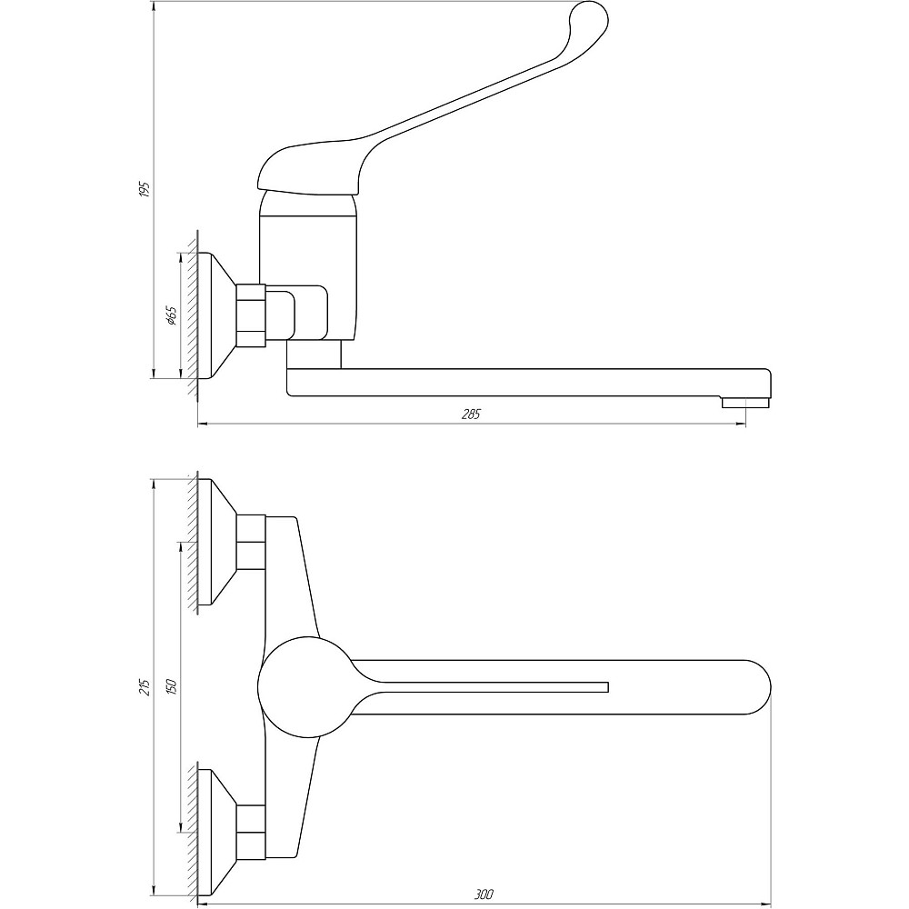 Змішувач для кухні Globus Lux CLINIC GLCA-1044 Тернополь - изображение 4