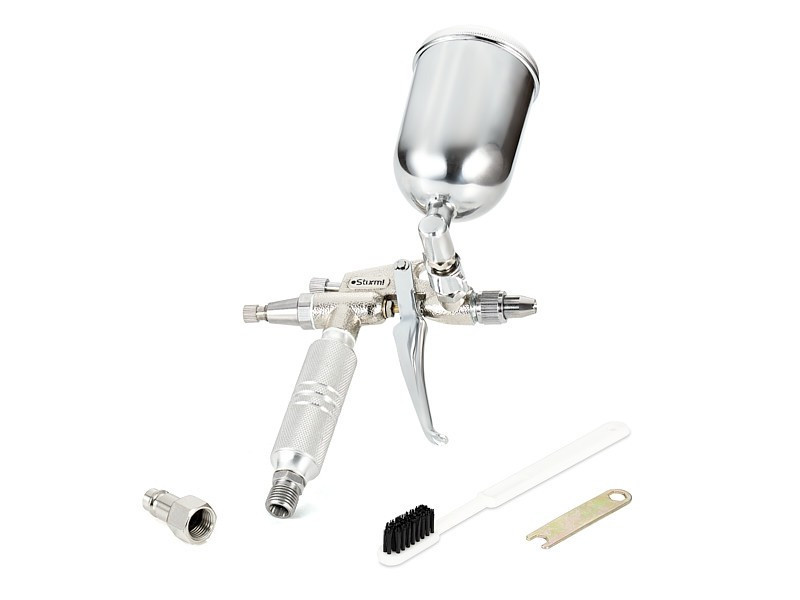Краскораспылитель 100мл Sturm 1710-01-02 (читать описание) Ровно - изображение 2
