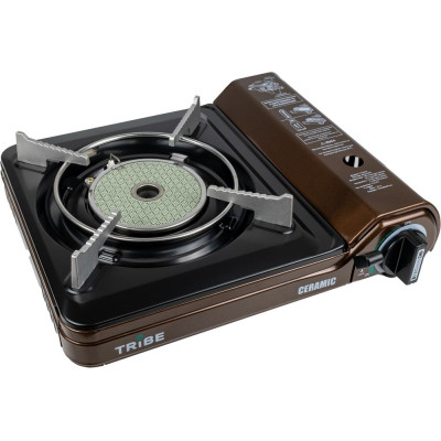 Портативная газовая плитка Tribe Ceramic Brown (T-HD-0004-brown) Винница - изображение 2