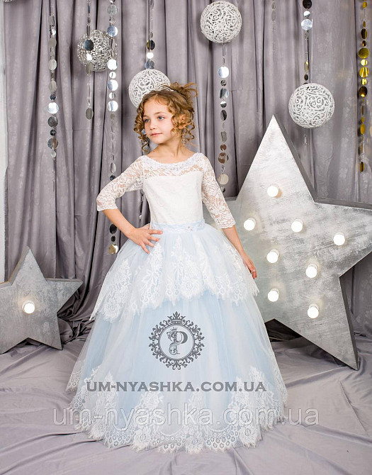Длинное нарядное платье Ева на 4-6, 6-7, 8-10 лет Кривой Рог - изображение 10