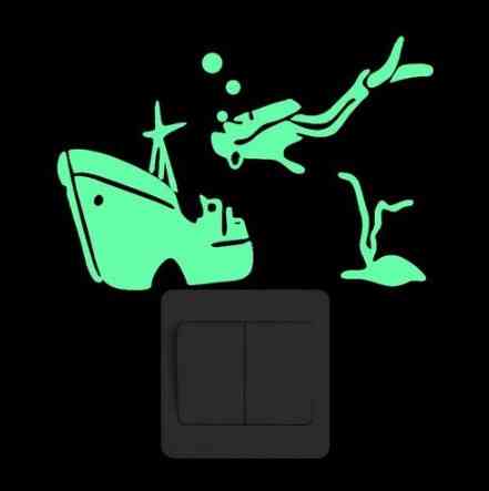 Наклейка светящийся 