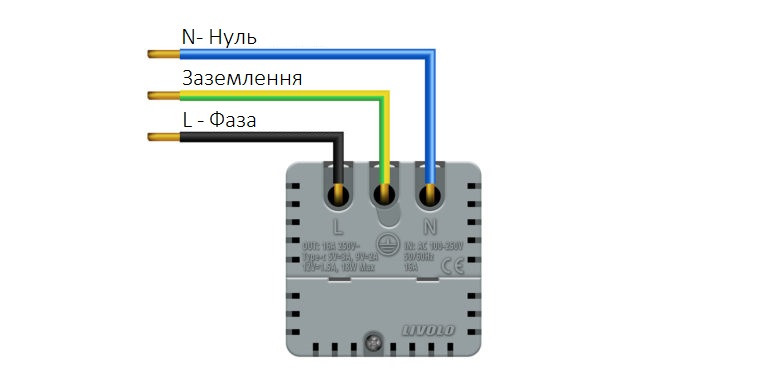Електрична розетка з USB Type-C 18Вт для зарядки, з заземленням, LIVOLO, золота, скляна рамка, 250В 16А (VL-C7CTF16A.UC18W-2AP) Коломыя - изображение 2