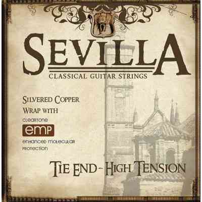 Струны для гитары Cleartone Sevilla Tie End High Tension (8450) Винница