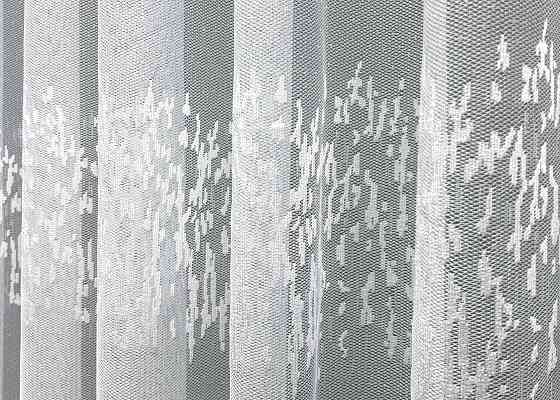 Тюль жаккард цвет белый 2009т Киев