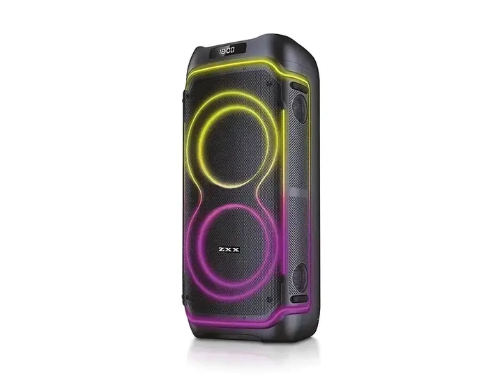 Колонка переносна компактна з 2 мікрофонами караоке ZXX-5515 Одеса - фото 5