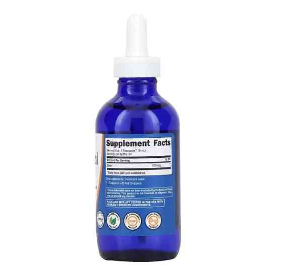 Colloidal Silver, Unflavored, 118 ml Луцьк
