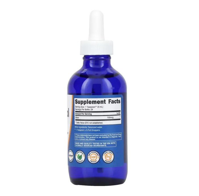 Colloidal Silver, Unflavored, 118 ml Луцк - изображение 2