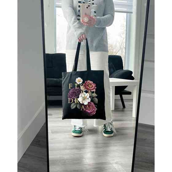 Екошопер Bookopt BK4109 Florar dream чорний Київ