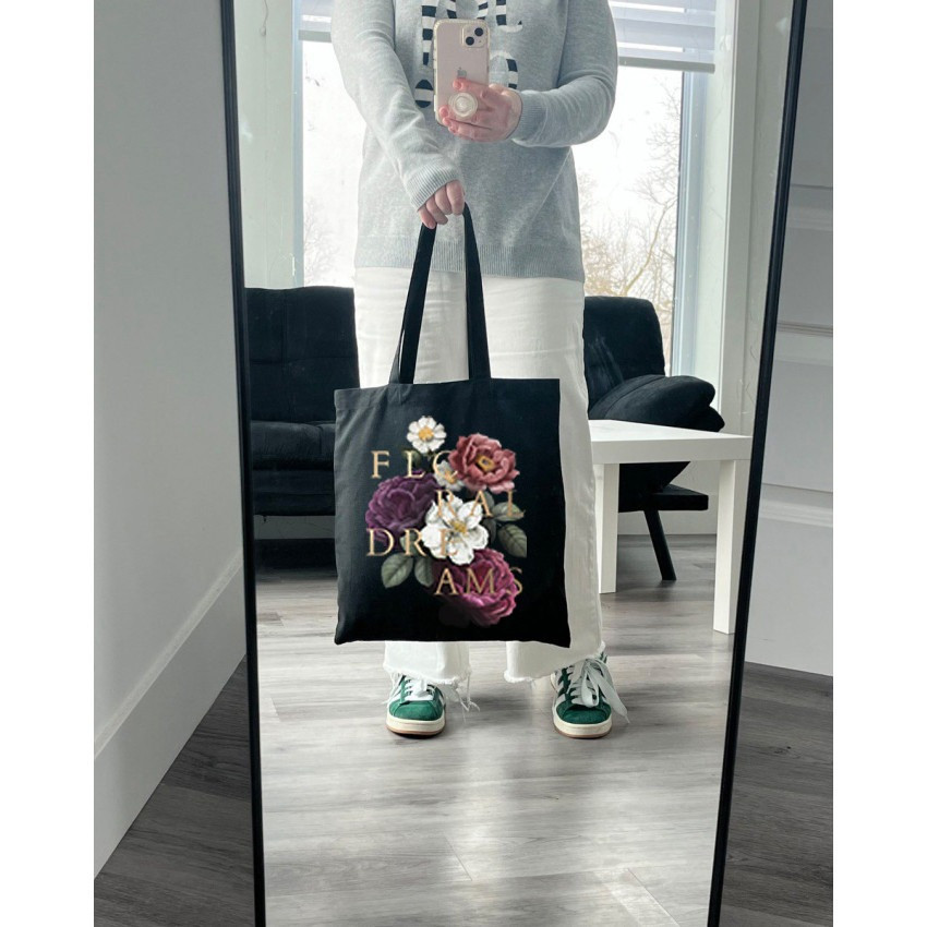 Екошопер Bookopt BK4109 Florar dream чорний Киев - изображение 4