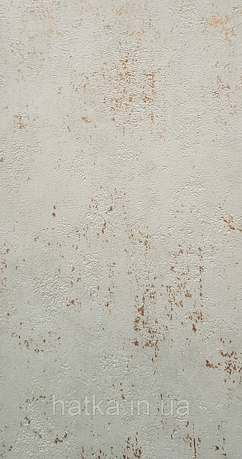 Шпалери вінілові на флізеліні Caselio 0.53х10 Beton 2 під штукатурку під бетон світло-зелені м'ята із золотом Київ - фото 3