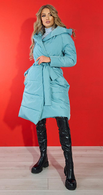 Стьобане легке пальто Київ - фото 2