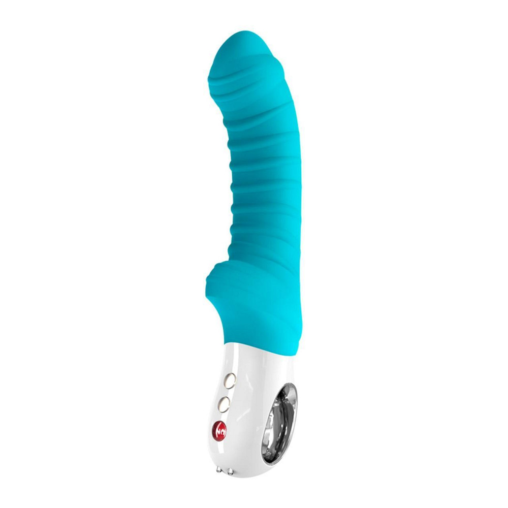 Вибратор для точки G Fun Factory TIGER petrol, ребристый, подходит для анальной стимуляции Sex Aura Киев - изображение 4