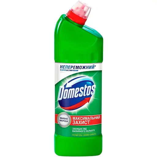 Средство для чистки Domestos Хвойная свежесть 1 л Киев - изображение 1