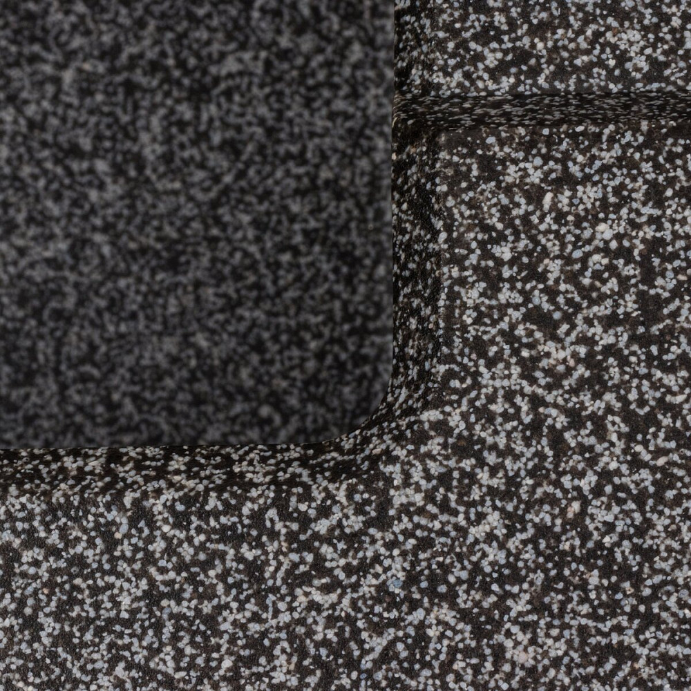 VALESO Гранітна мийка для кухні VALESO SOLID 7843 матова Графіт Коломия - фото 16