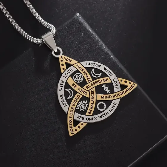 Кельтская подвеска трикветр – кулон-амулет, цепочка 60 см Киев