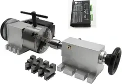 4-osiowa oś obrotowa, 4-tulejowy uchwyt zaciskowy, kompatybilny z Nema 23, napędem Киев - изображение 1