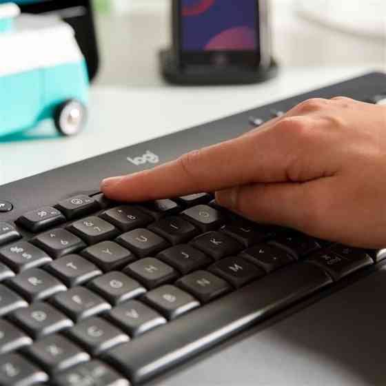 Клавіатура бездротова Logitech Signature K650 US Graphite USB (920-010945) Сірий Харків