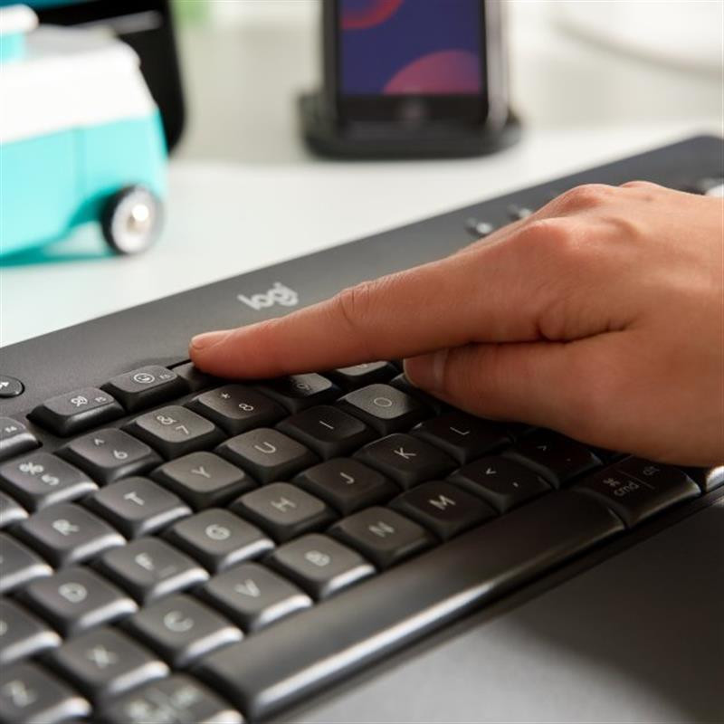 Клавіатура бездротова Logitech Signature K650 US Graphite USB (920-010945) Сірий Харків - фото 5