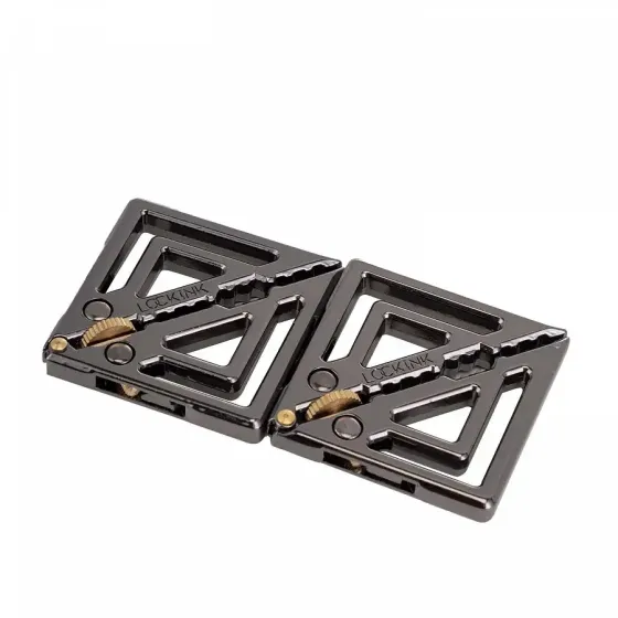 Затискачі для сосків з легкої підвіскою LOCKINK Adjustable Nipple Clamps with Light Pendant - Grey Львів