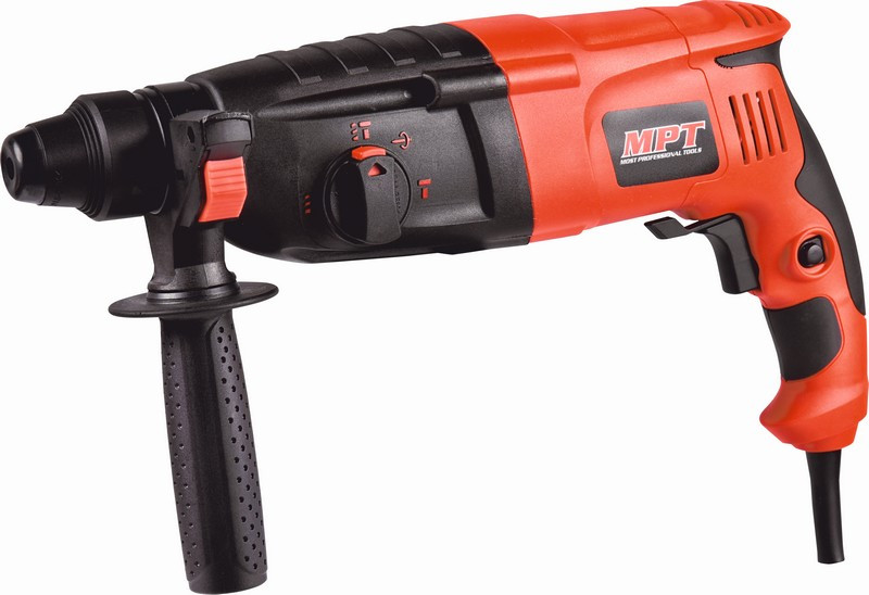 MPT Перфоратор MPT PROFI SDS-PLUS 26 мм 800 Вт 900 об/хв 4850 уд/хв 3 Дж 3 режими аксесуари 5 ш Коломыя - изображение 7