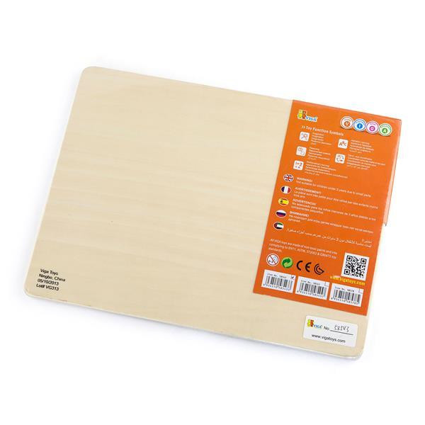 Дерев'яний пазл Viga Toys Англійський алфавіт, великі літери (58543) Харьков - изображение 3