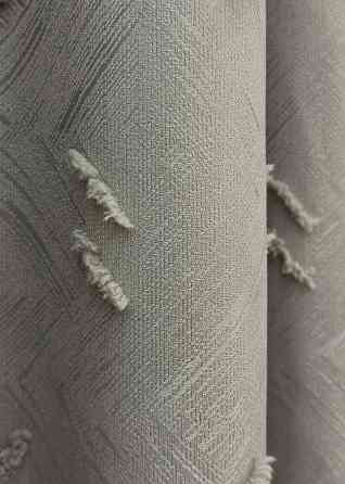 Шторная ткань Лен Букле цвет серый 1888ш Киев