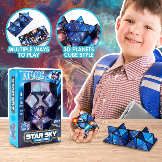 Кубик Рубіка "Зоряне небо" 2 в 1 Explore Луцьк