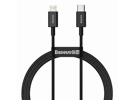 Кабель Baseus Superior Series Type-C to IP PD 20W 1m Black Київ