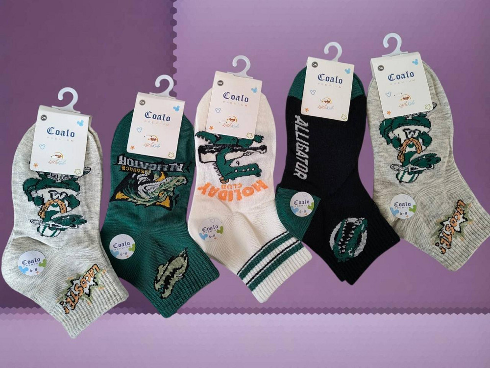 Носки детские с рисунком. В наборе по 5шт. Размер по возрасту 5-7 Киев - изображение 2